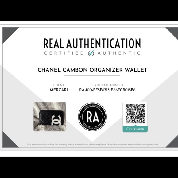 Channel Combon Line Lambskin long bifold wallet - Picture 2 of 16